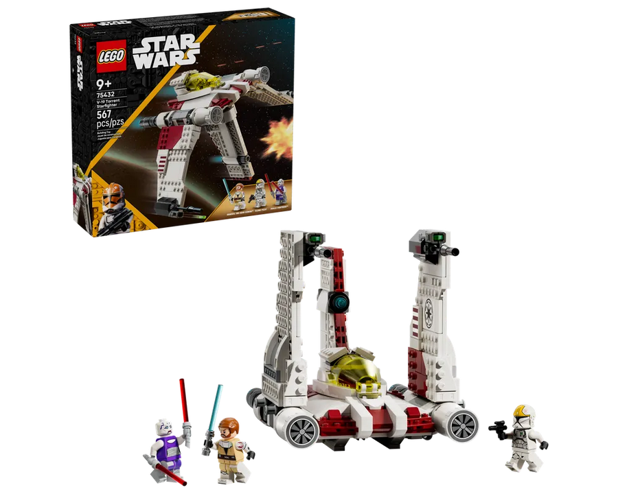 LEGO Star Wars 75432 - V-19 Torrent Starfighter - Authentic LEGO Set Main Image