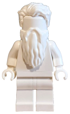 LEGO Minifigure gen192 - Statue God Oceanus (Monochrome)