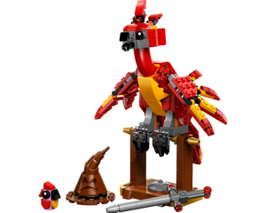 LEGO Harry Potter 76448 - Fawkes: Dumbledore's Phoenix - Authentic LEGO Set Image 13