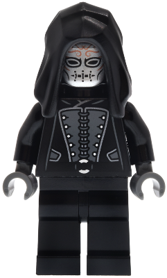 LEGO Minifigure hp599 - Death Eater - Black Hood, Black Arms