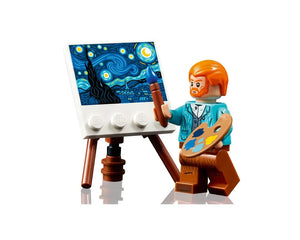 LEGO LEGO Ideas (CUUSOO) 21333 - The Starry Night (Vincent van Gogh) - Authentic LEGO Set Image 12