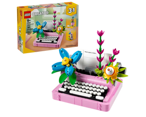 LEGO Creator 31169 - Typewriter with Flowers - Authentic LEGO Set Main Image