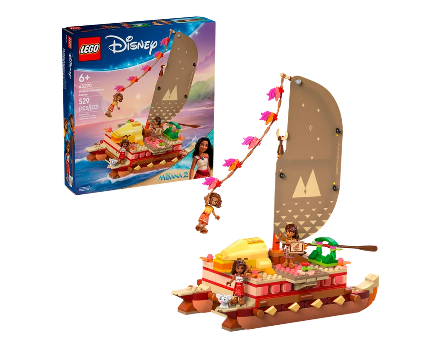 LEGO Disney 43270 - Moana's Adventure Canoe