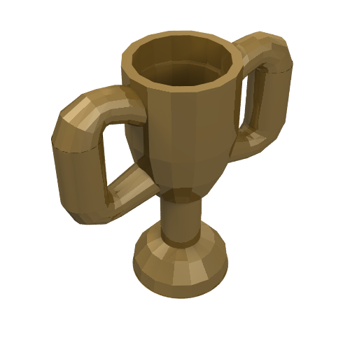 LEGO 10172 - Minifigure, Utensil Trophy Cup Small