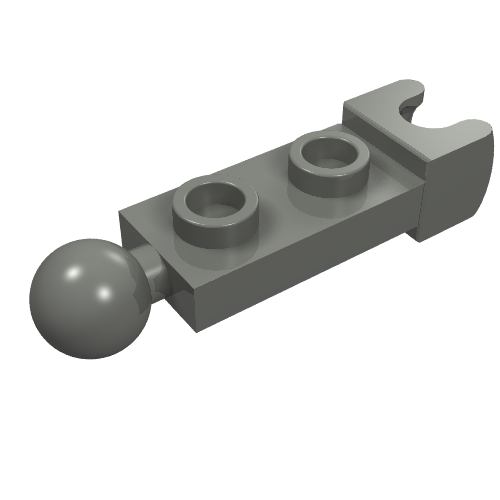 LEGO 14419 - Plate, Modified 1 x 2 with Tow Ball and Small Tow Ball Socket on Ends