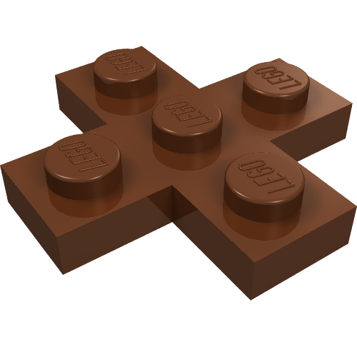 LEGO 15397 - Aangepaste plaat 3 x 3 kruis