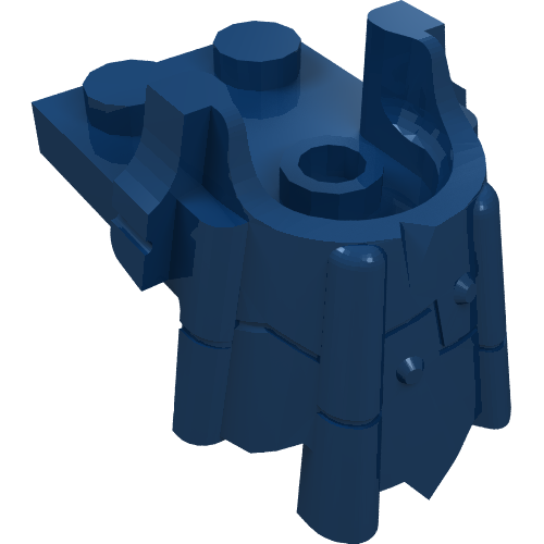 LEGO 15440 - Aangepaste plaat 2 x 2 met Curved Minifigure Head Holder