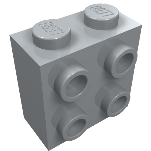LEGO 22885 - Brick, Modified 1 x 2 x 1 2/3 with Studs on Side