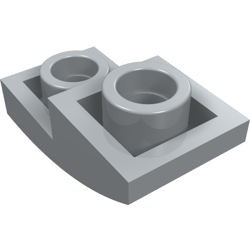 LEGO 24201 - Slope, Curved 2 x 1 x 2/3 Inverted