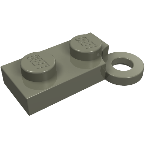 LEGO 2429 - Scharnierende plaat 1 x 4 draaibasis