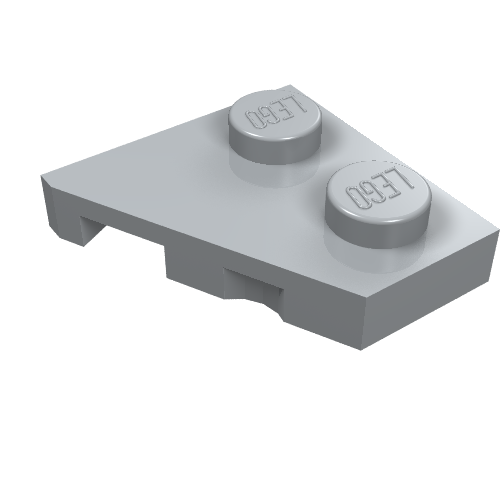LEGO 24307 - Wig, Plaat 2 x 2 Rechts