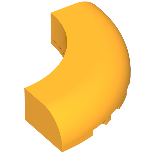 LEGO 24599 - Brick, Round Corner 5 x 5 without Studs