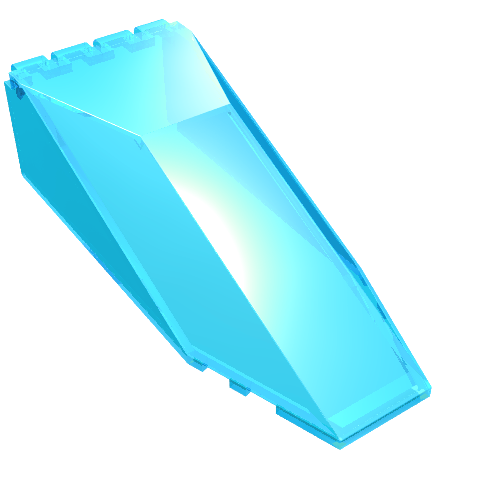 LEGO 2507 - Windscherm 10 x 4 x 2 1/3 Canopy