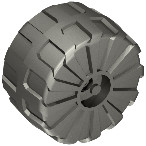 LEGO 2515 - Wheel Hard Plastic Large (54mm D. x 30mm)
