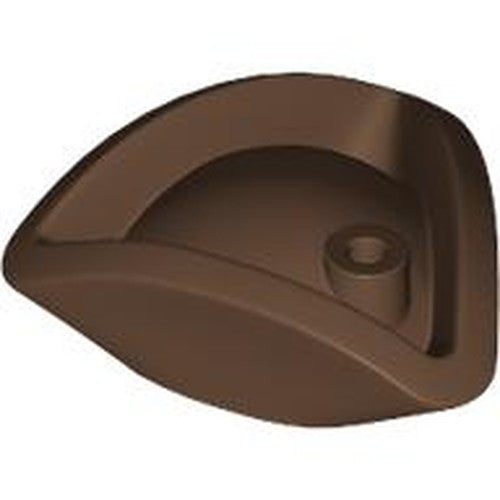 LEGO 2544 - Minifigure, Headgear Hat, Pirate Tricorne / Triangle