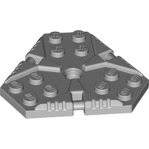 LEGO 27255 - Plate, Modified 6 x 6 Hexagonal with Pin Hole