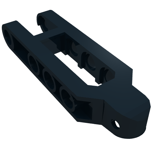 LEGO 2738 - Technic, Steering Arm 6.5 x 2 with Tow Ball Socket Squared, Un-Chamfered