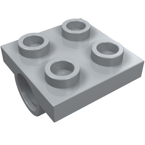 LEGO 2817 - Plate, Modified 2 x 2 with Pin Holes