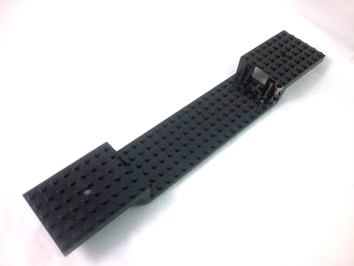 LEGO 2972b - Train Base 6 x 34 Split-Level with Bottom Tubes and Hole at Each End