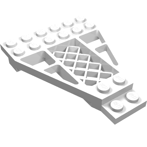 LEGO 30036 - Wig, plaat 8 x 6 x 2/3 met grille