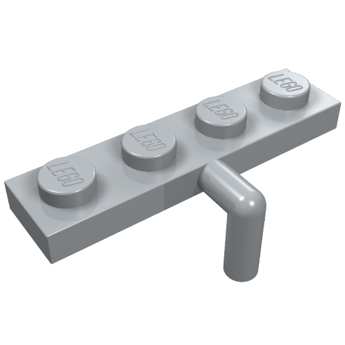 LEGO 30043 - Aangepaste plaat 1 x 4 met Bar Arm Down