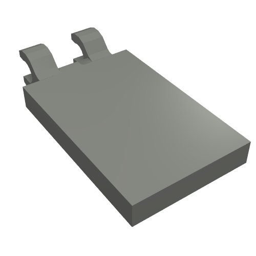 LEGO 30350b - Tile, Modified 2 x 3 with 2 Open O Clips