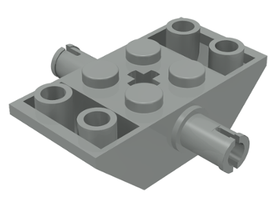 LEGO 30390 - Omgekeerde helling 45 4 x 2 dubbel met pins