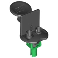 LEGO 30488c01 - Sport Minifigurenstandaard Voetbal met veer en groene pin