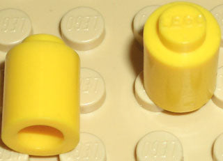 LEGO 3062old - Brick, Round 1 x 1 - Solid Stud, No Bottom Lip Pat Pend.