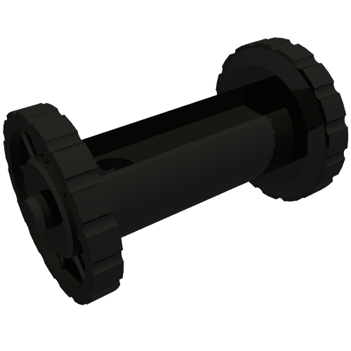LEGO 30635 - String Reel 1 x 4 x 2 Drum met Friction Spokes