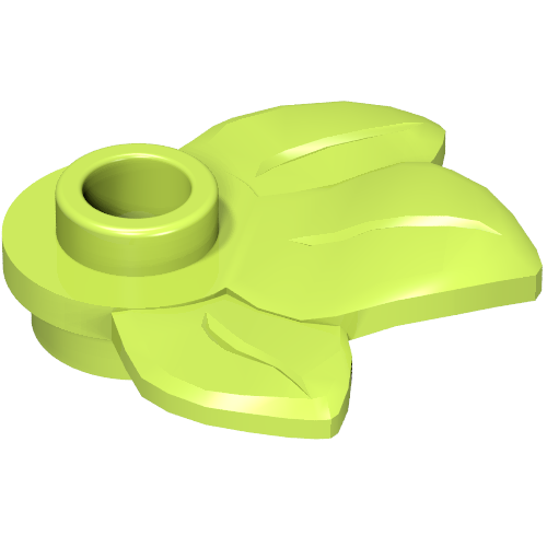 LEGO 32607 - Ronde plantplaat 1 x 1 met 3 bladeren
