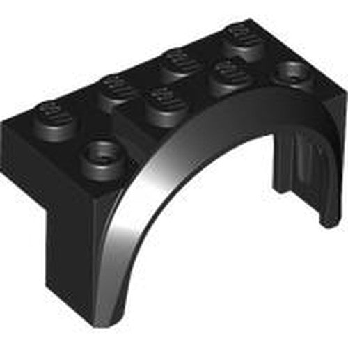 LEGO 3387 - Vehicle, Mudguard 4 x 2 1/2 x 2 with Arch Round