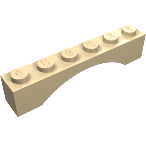 LEGO 3455 - Arch 1 x 6