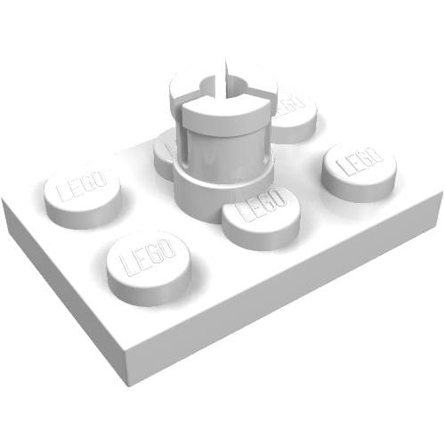 LEGO 3462 - Aangepaste plaat 2 x 3 met Helicopter Rotor Holder