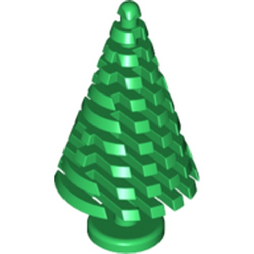 LEGO 3471 - Plant, Grote Dennenoos 4 x 4 x 6 2/3