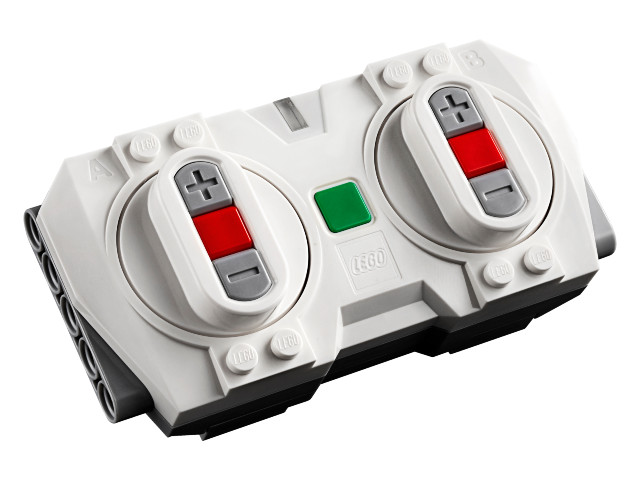 LEGO 35533c01 - Elektrische Powered Up Bluetooth Snelheidsafstandsbediening met Licht Blauwgrijze Basis