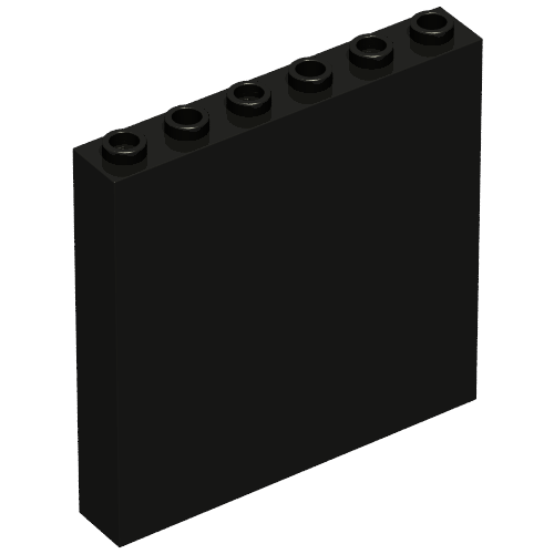 LEGO 3754 - Steen 1 x 6 x 5