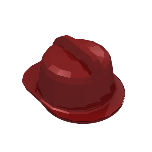 LEGO 3834 - Minifigure, Headgear Fire Helmet