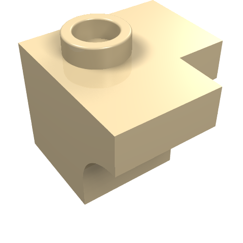 LEGO 38585 - Boog 1 1/2 x 1 1/2 Corner
