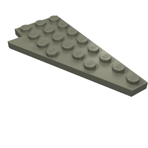 LEGO 3934 - Wedge, Plate 8 x 4 Wing Right