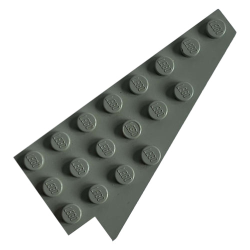 LEGO 3934a - Wig, plaat 8 x 4 vleugel rechts zonder onderkant stud gleuf
