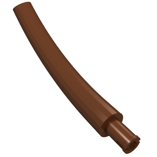 LEGO 40378 - Dinosaur Tail / Neck Middle Section with Bar Hole and Technic Pin
