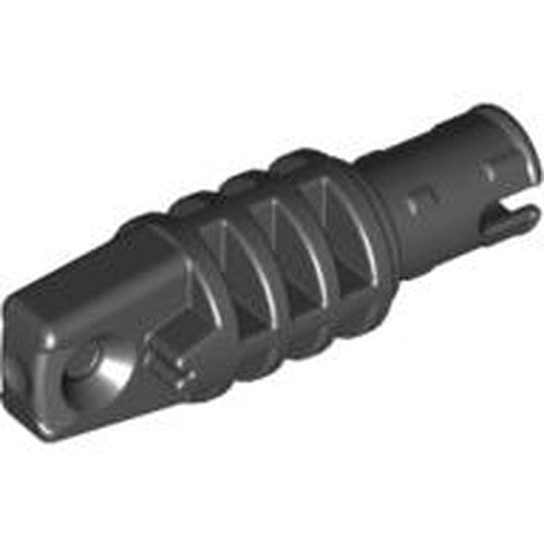 LEGO 41532 - Vergrendelende scharniercilinder 1 x 3 met 1 vinger en pin met rond gat en wrijvingsribbels aan de uiteinden