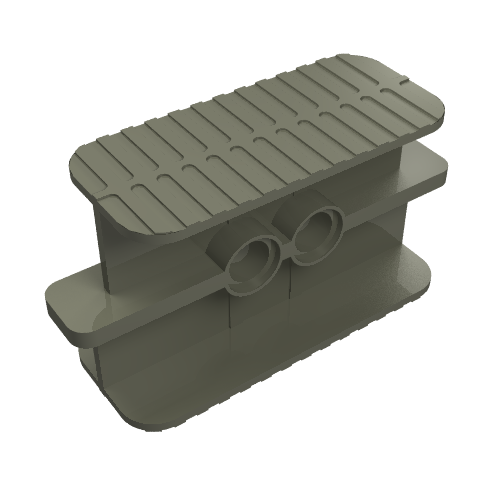 LEGO 41753 - Rubber Band / Belt Holder 2 x 6 x 2 1/3