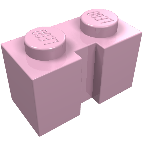 LEGO 4216 - Aangepaste steen 1 x 2 met Channel