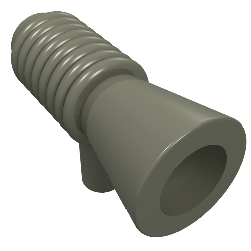 LEGO 4349 - Minifigure, Utensil Loudhailer / Megaphone / SW Blaster