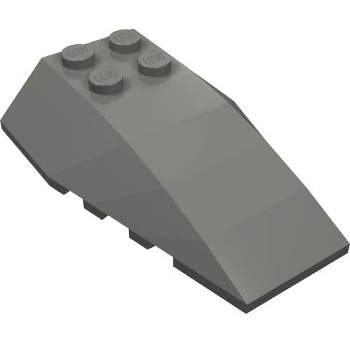 LEGO 43712 - Wedge 6 x 4 Triple Curved