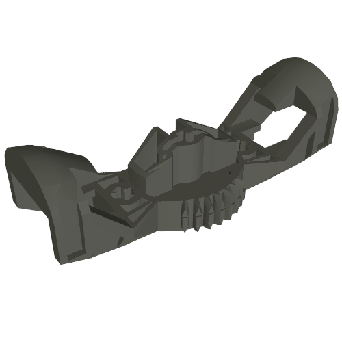LEGO 44247 - Bionicle Rahkshi Torso, Gear 7 Tooth with 3 Axle Holes