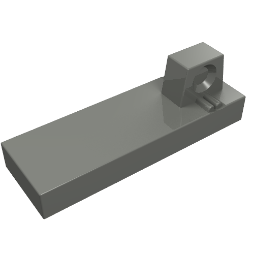 LEGO 44300 - Scharnierende tegel 1 x 3 met vergrendeling en 1 vinger bovenop