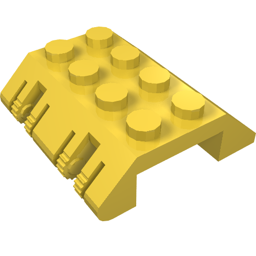 LEGO 44571 - Slope 45 4 x 4 Double with Locking Hinge